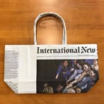新聞紙で作るエコバッグ