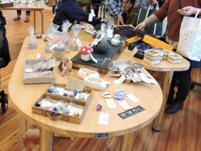 クラフト販売コーナー