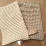 リネンの食器洗いクロス